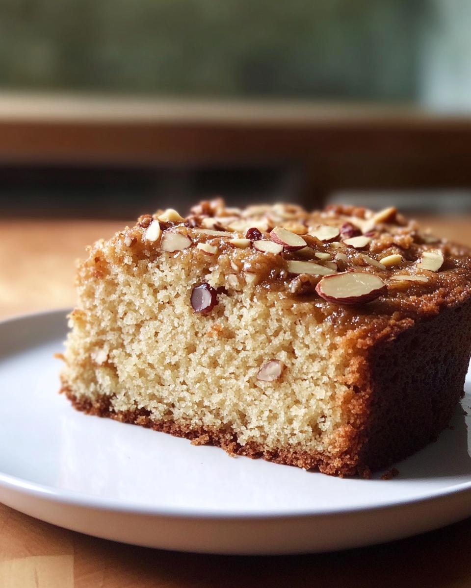 Date Sweetened Almond Cake - detail 1