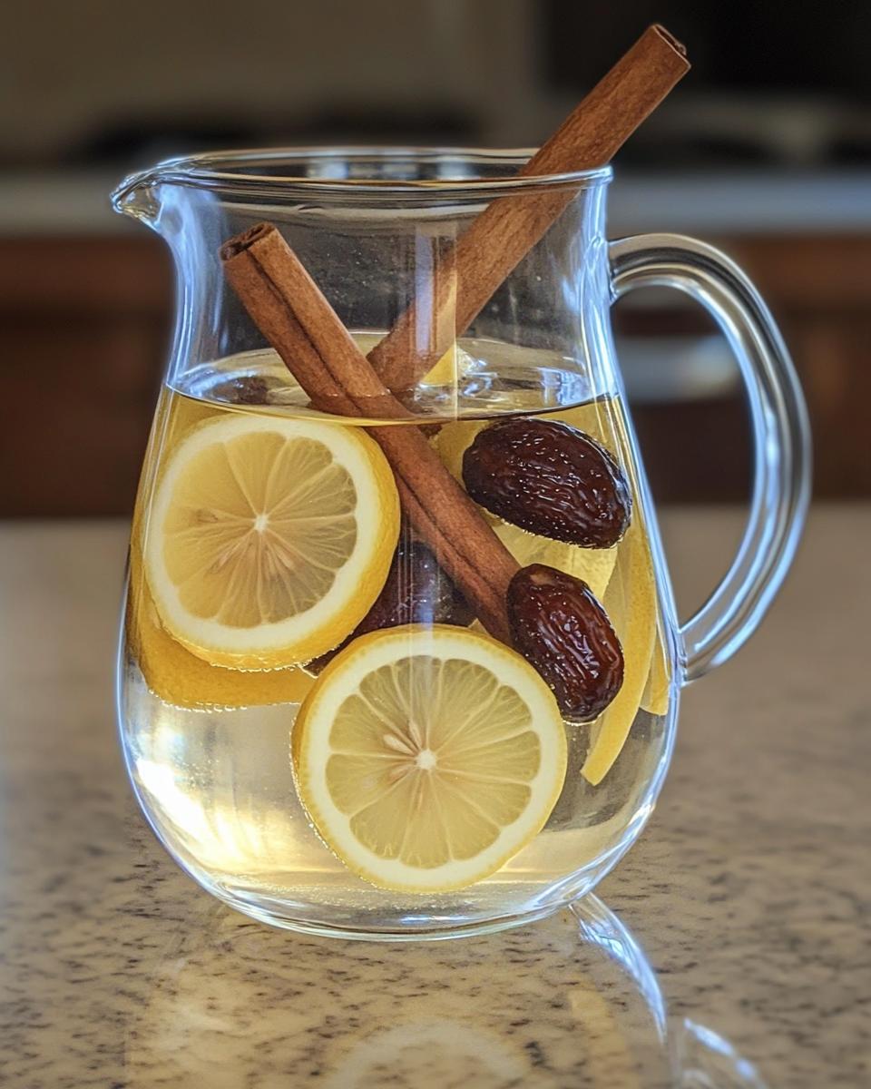 Date Sweetened Holiday Detox Water - detail 1