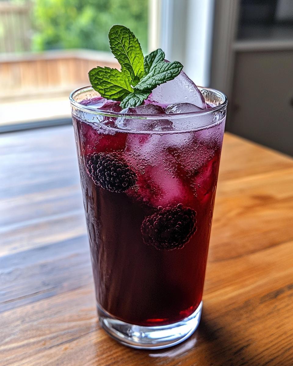 Erythritol Blackberry Mint Cooler - detail 1