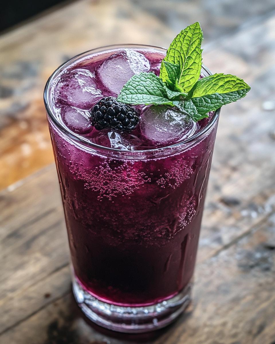 Erythritol Blackberry Mint Cooler