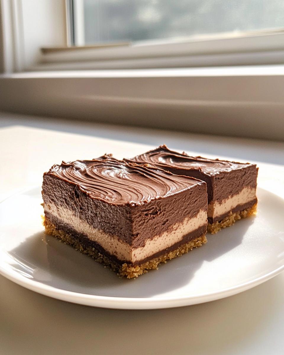 Erythritol Chocolate Cheesecake Bars Sugar Free - detail 1