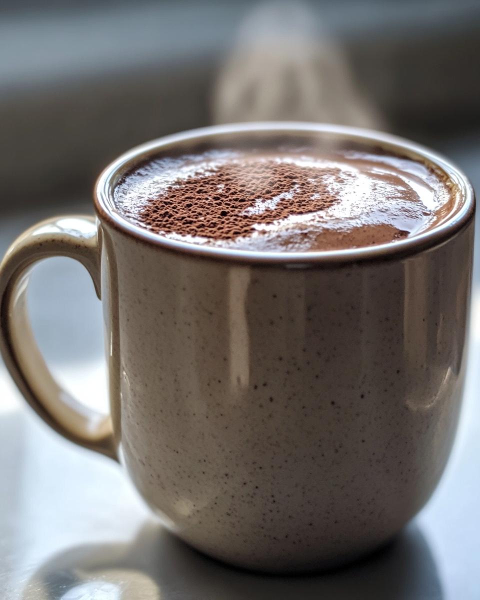 Keto 7-Minute Erythritol Sweetened Hot Chocolate Bliss
