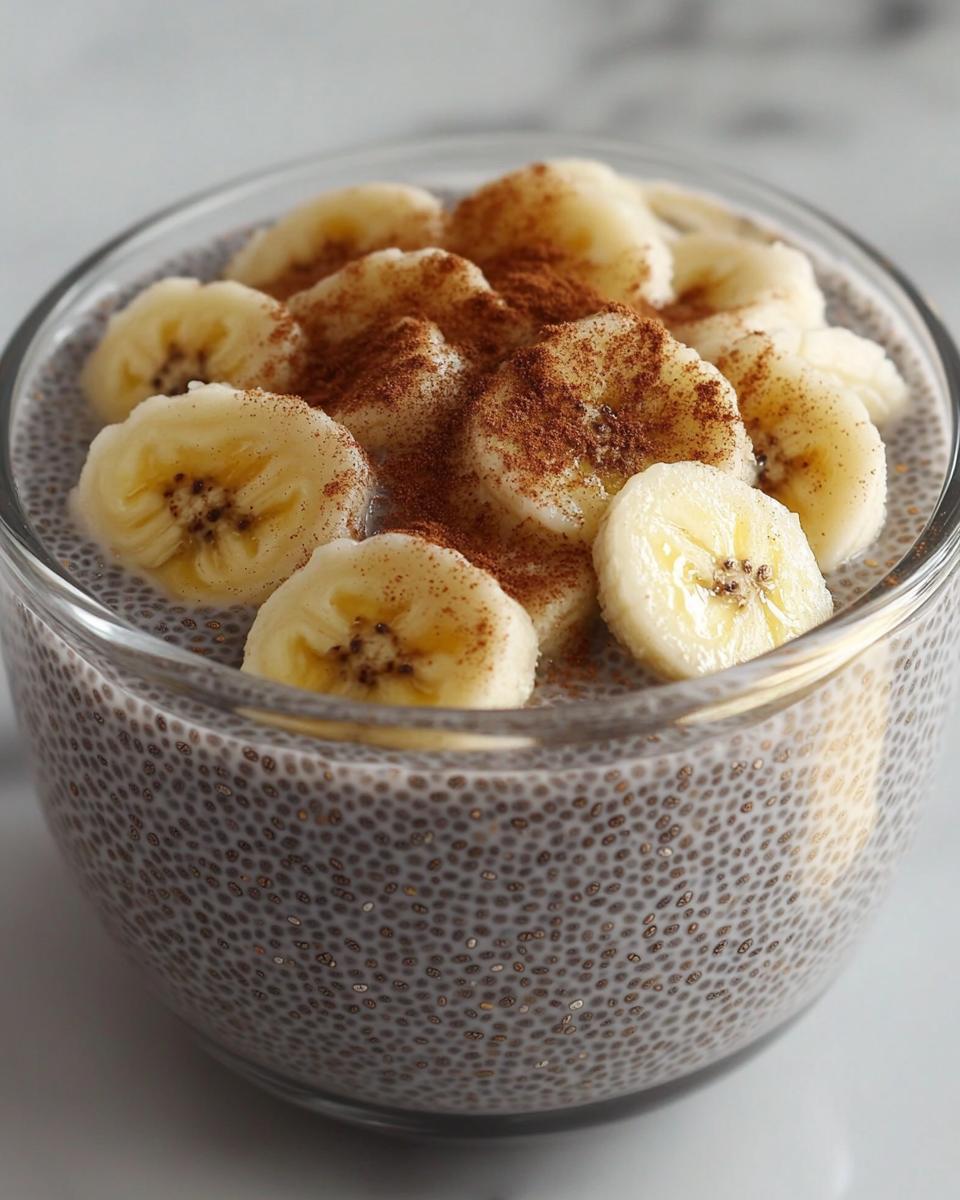 Healthy Banana Chia Pudding (No Sugar) - detail 1