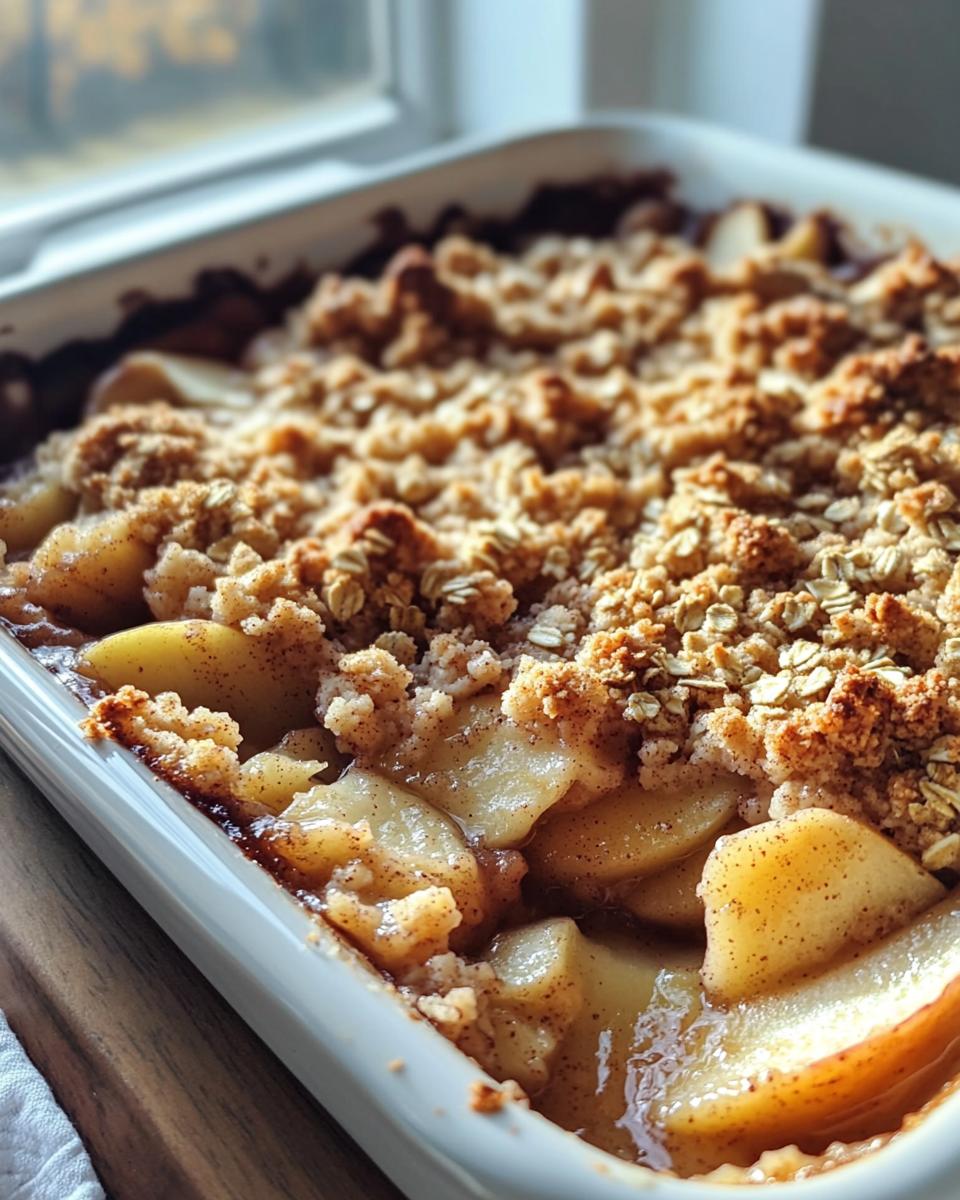Healthy Sugar Free Apple Crumble: 4-Ingredient Bliss You’ll Crave