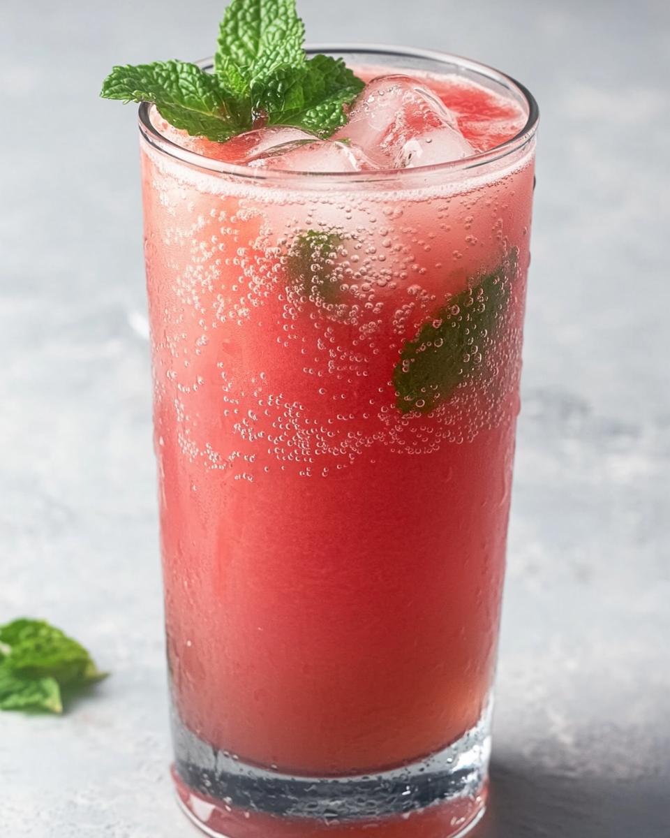 Bold 5-Ingredient Healthy Watermelon Cooler Sugar Free Refresher