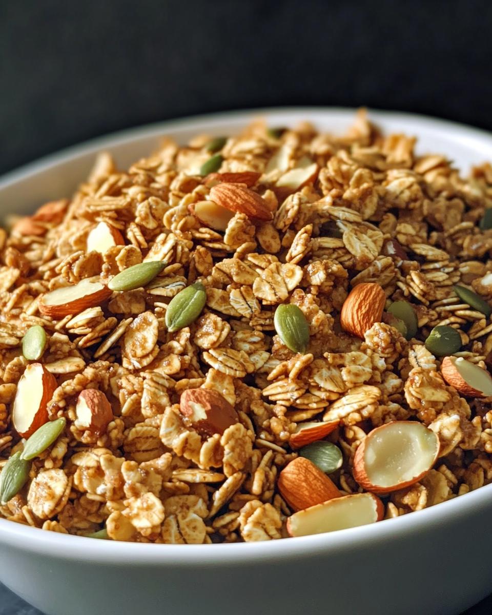 Monk Fruit Ginger Nut Granola - detail 1