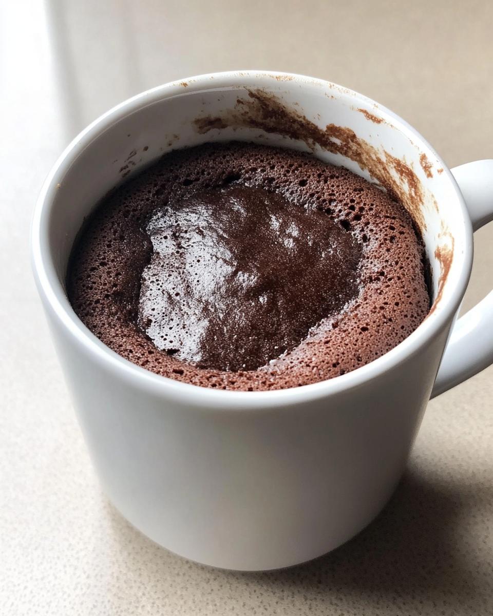 Monk Fruit Sugar Free Chocolate Mug Cake - detail 1