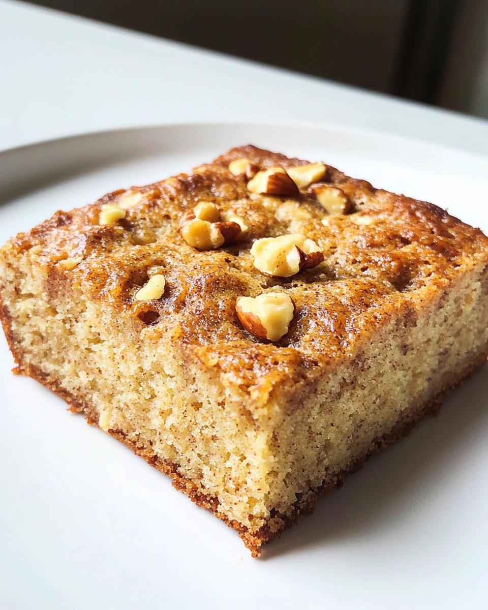 Irresistible No Sugar Banana Bread Bars in 30 Minutes