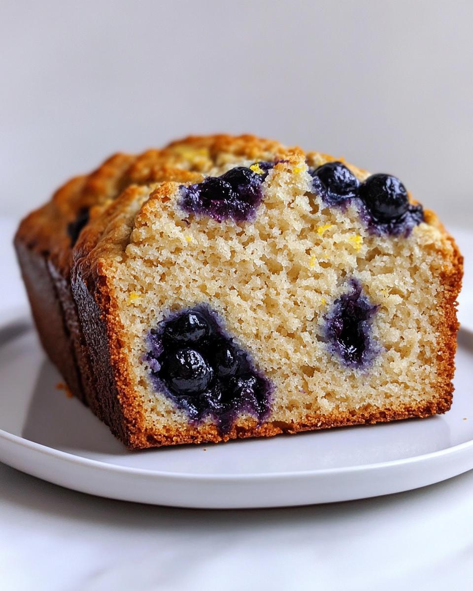 No Sugar Blueberry Lemon Bread: 5-Star Guilt-Free Bliss