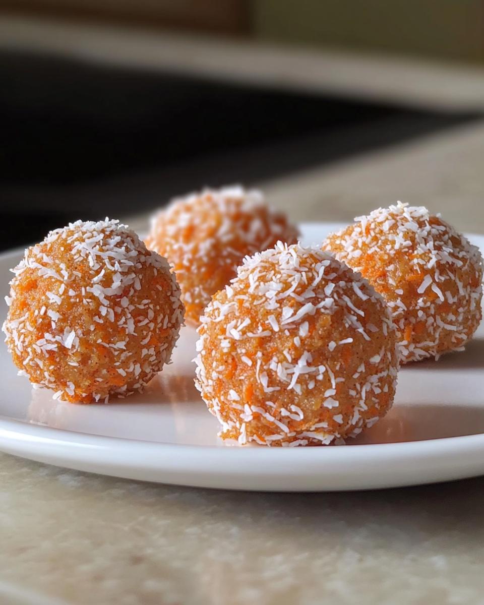 No Sugar Carrot Cake Bites - detail 1