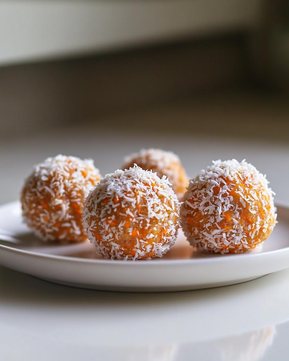 30-Minute No Sugar Carrot Cake Bites Your Kids Will Crave