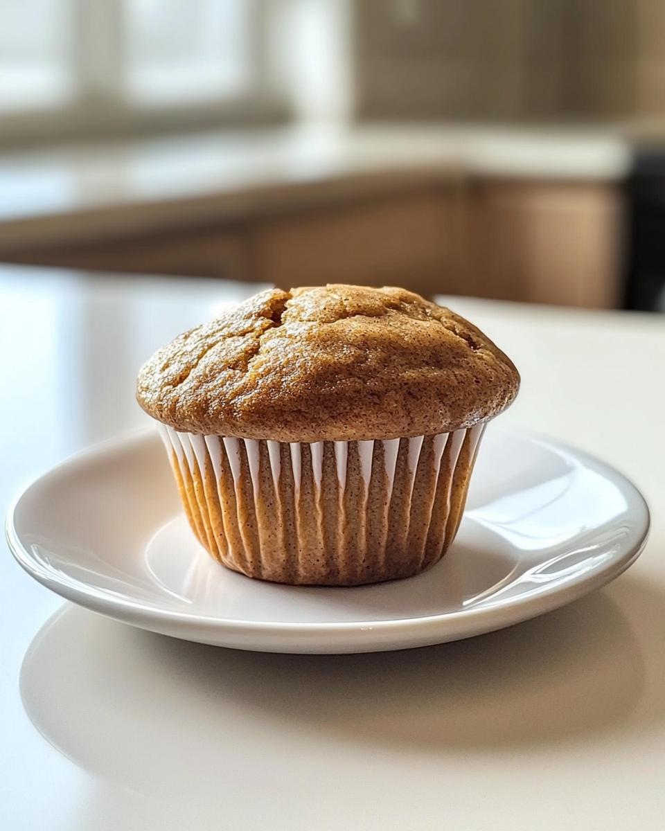 No Sugar Gingerbread Muffins - detail 1