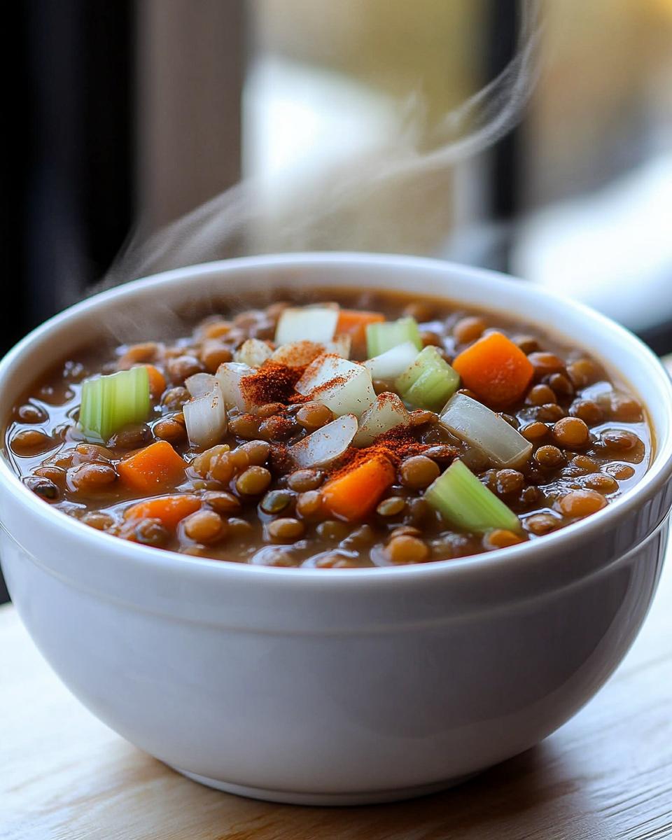 No Sugar Lentil Stew - detail 1