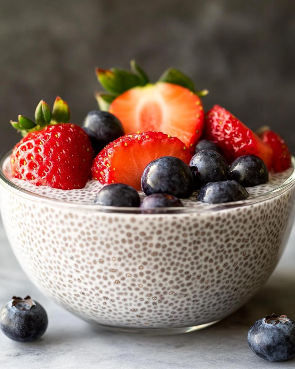 No Sugar Vanilla Chia Pudding - detail 1