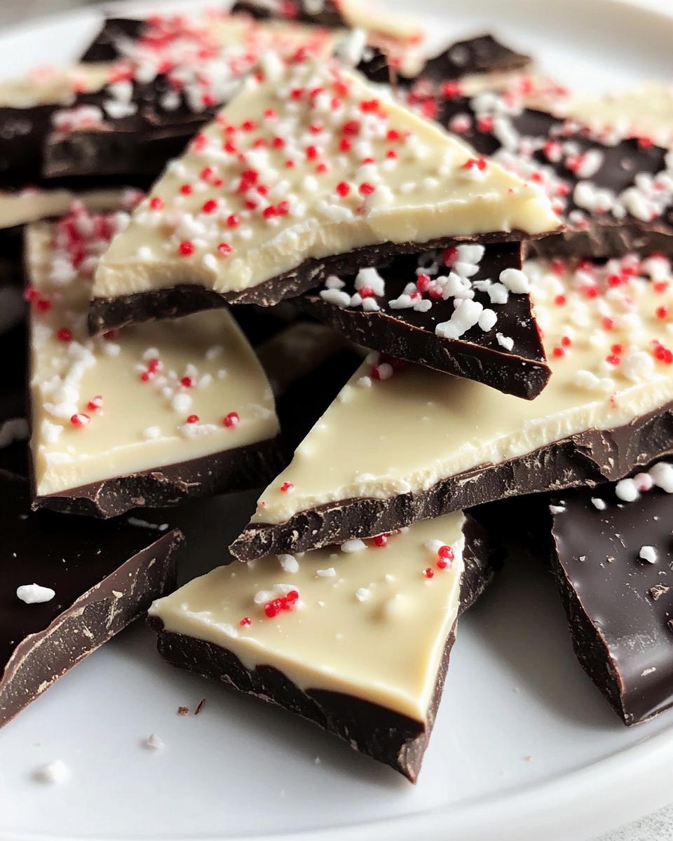 15-Minute Stevia Chocolate Peppermint Bark: Guilt-Free Bliss