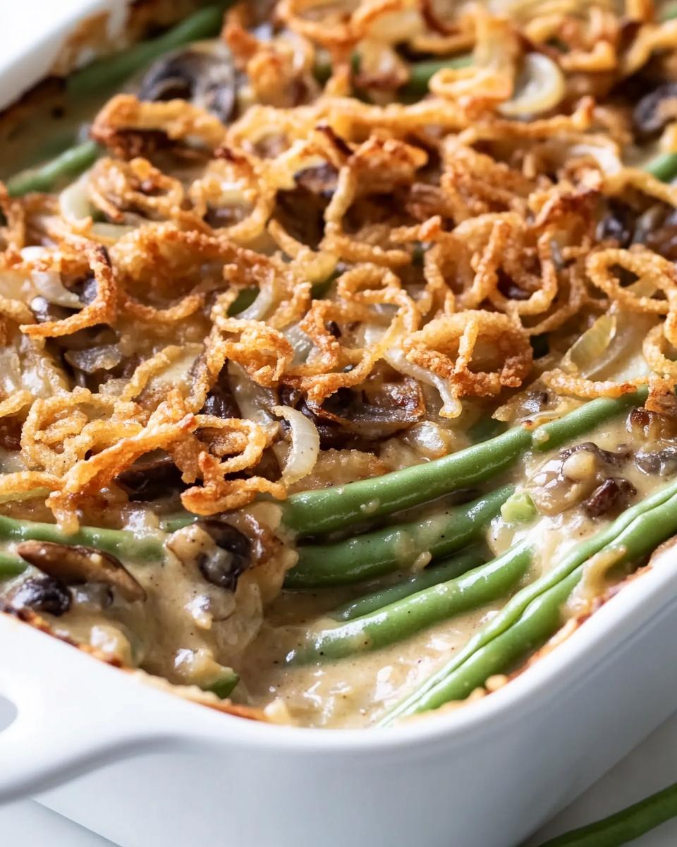 Stevia Green Bean Casserole No Sugar - detail 1
