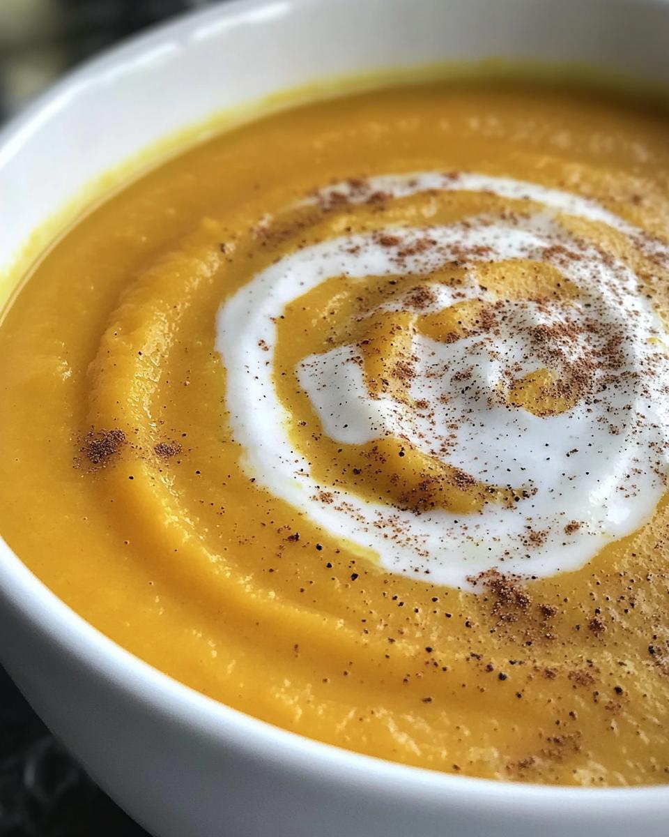 Velvety Stevia Winter Squash Soup No Sugar in 30 Minutes
