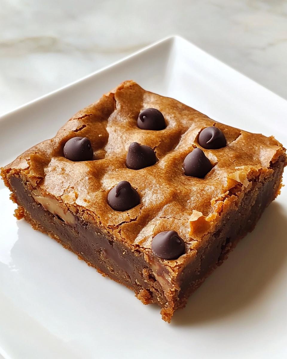 Sugar Free Almond Butter Blondies - detail 1