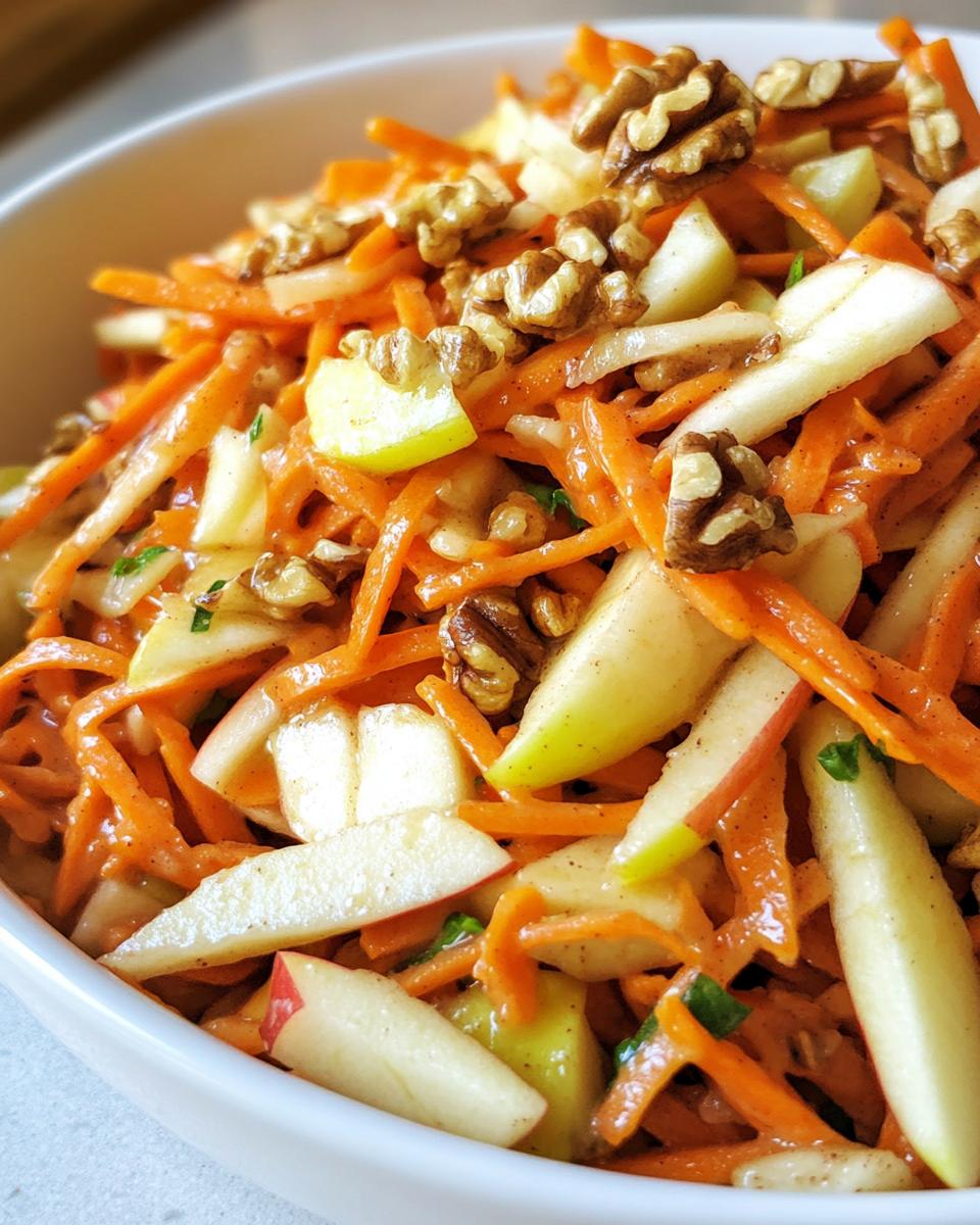 15-Minute Sugar Free Carrot Apple Slaw That Wins Every Time