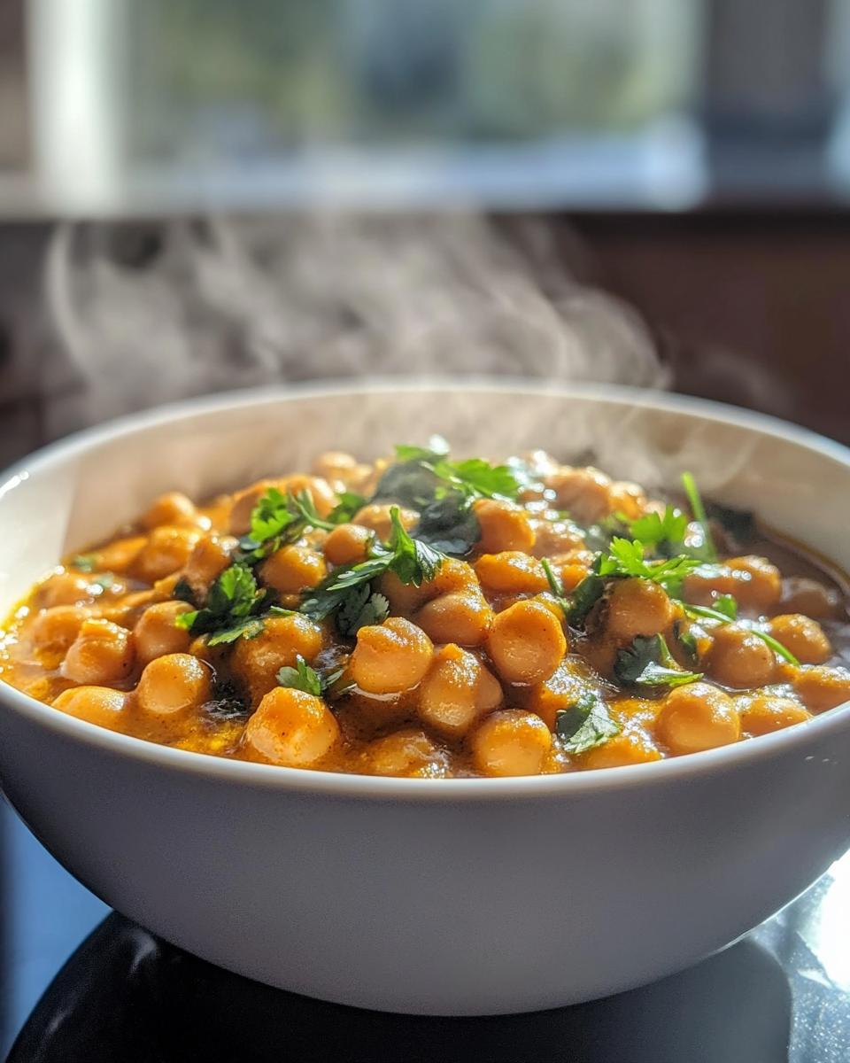 Sugar Free Chickpea Curry - detail 1