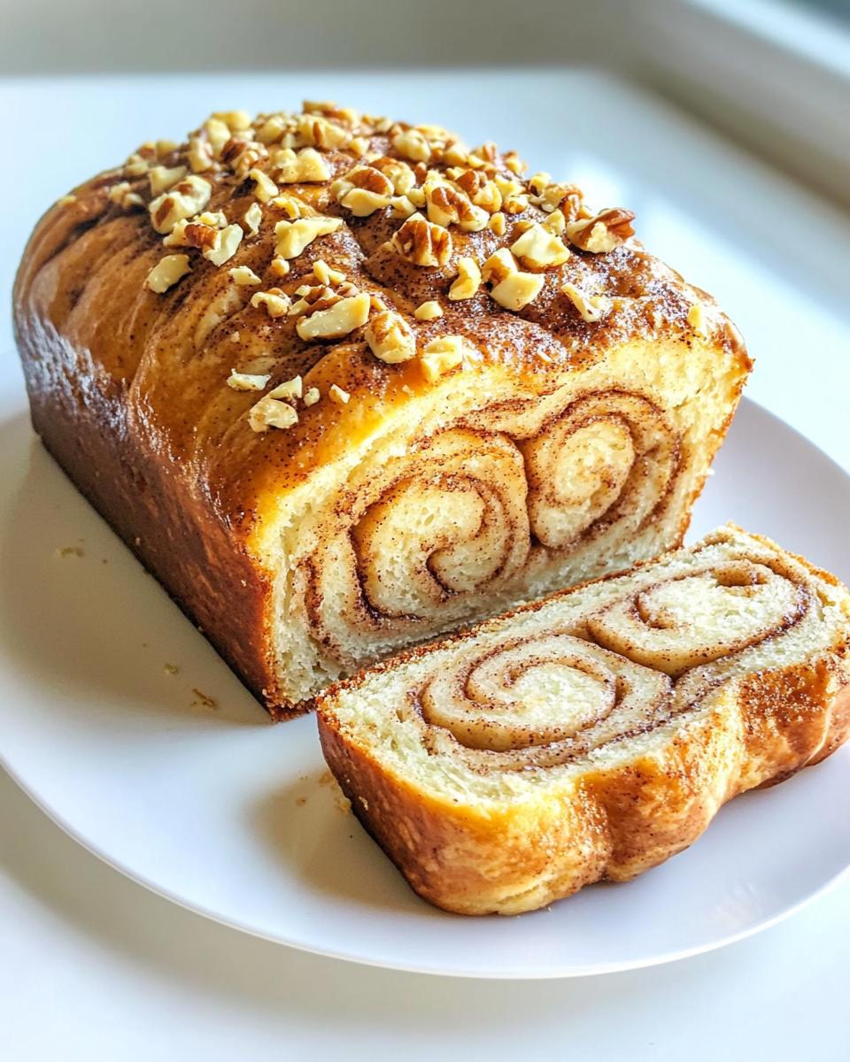 Sugar Free Cinnamon Roll Bread - detail 1