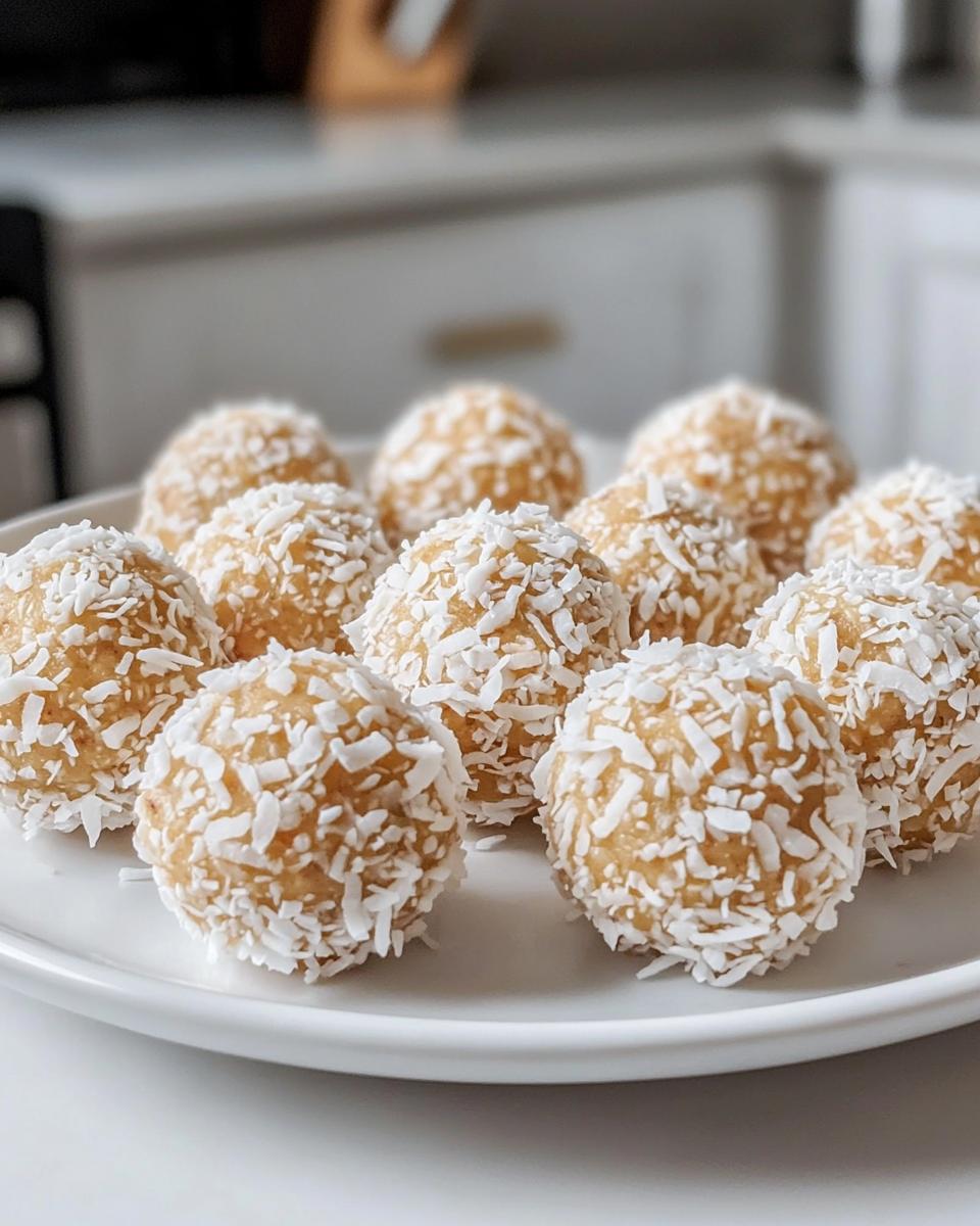 10-Minute Sugar Free Coconut Protein Balls That Trick Your Sweet Tooth