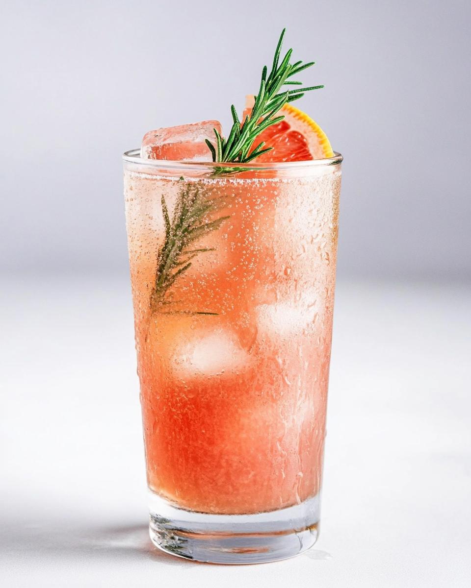 Sugar Free Grapefruit Rosemary Spritz - detail 1