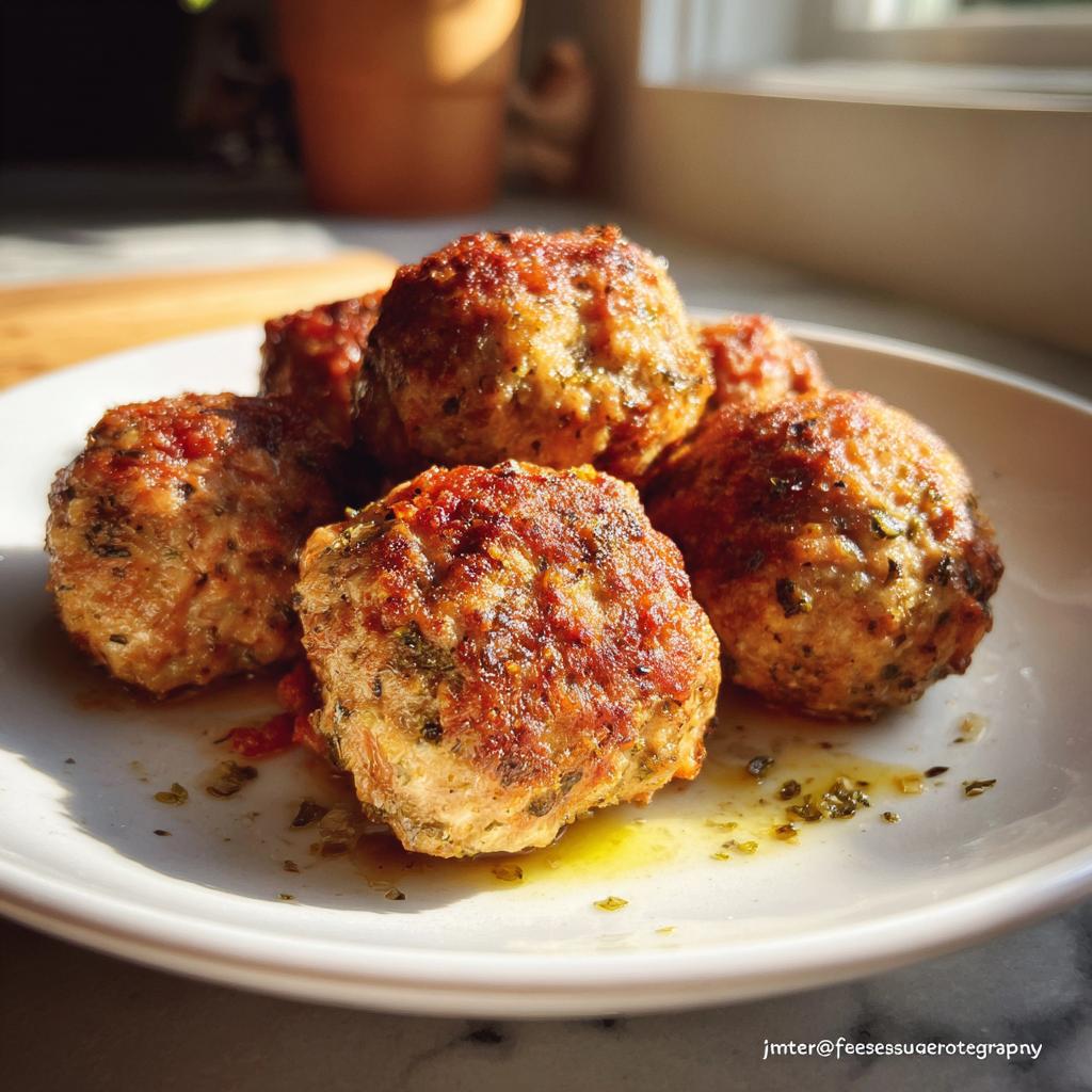Sugar Free Meatless Meatballs - detail 1