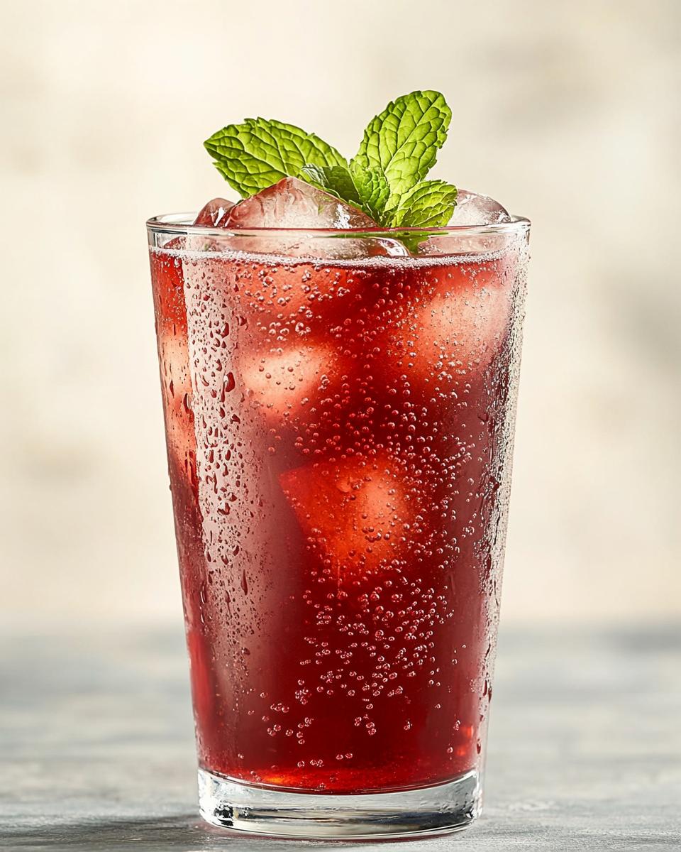 Sugar Free Pomegranate Punch - detail 1