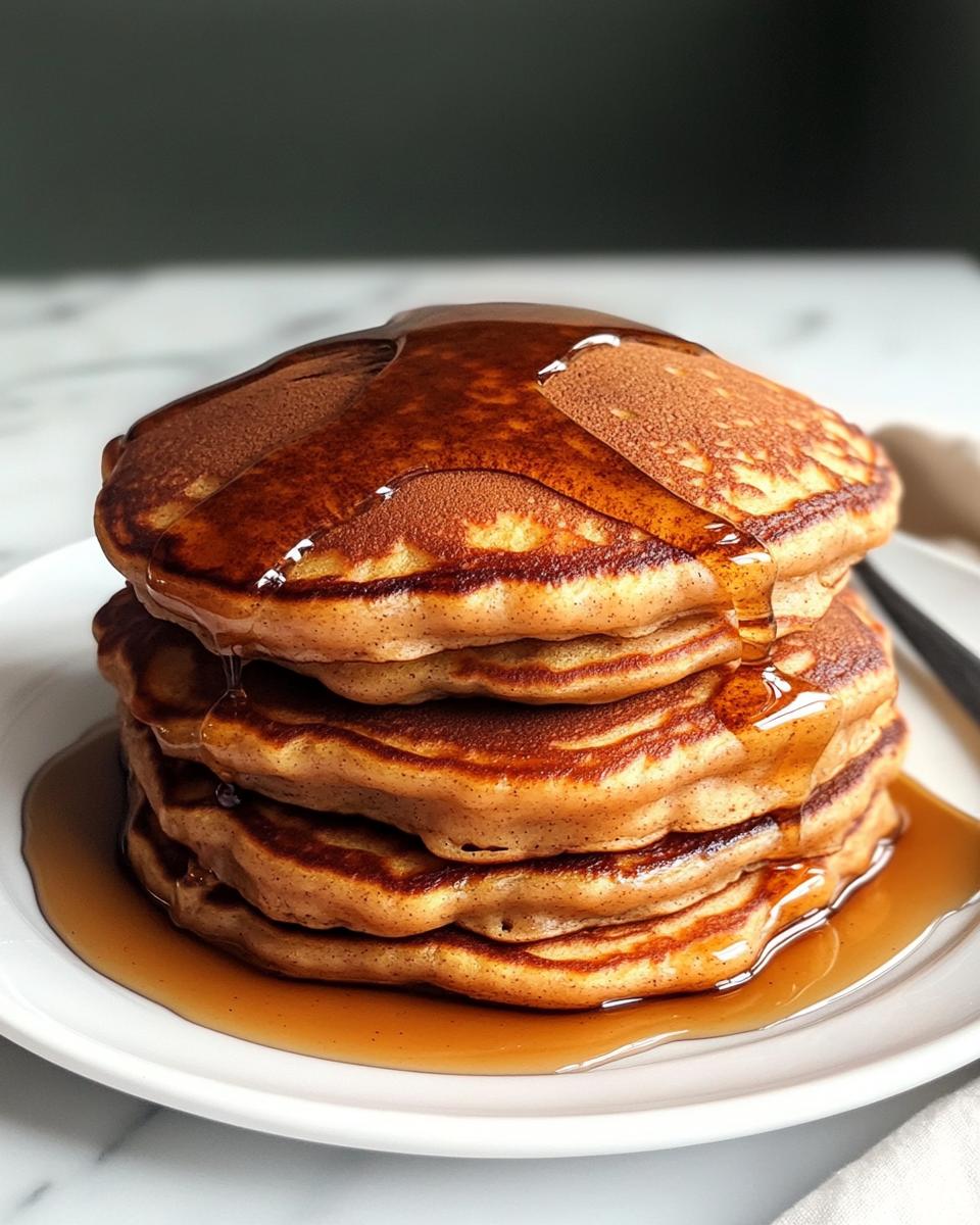 Sugar Free Spiced Apple Pancakes: 5-Ingredient Morning Bliss