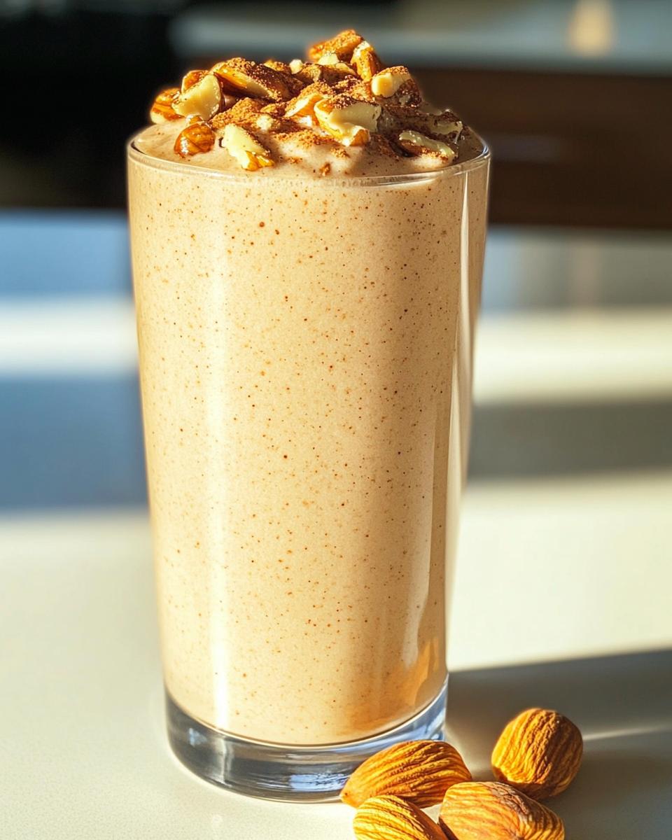 Sugar Free Toasted Nut Smoothie - detail 1