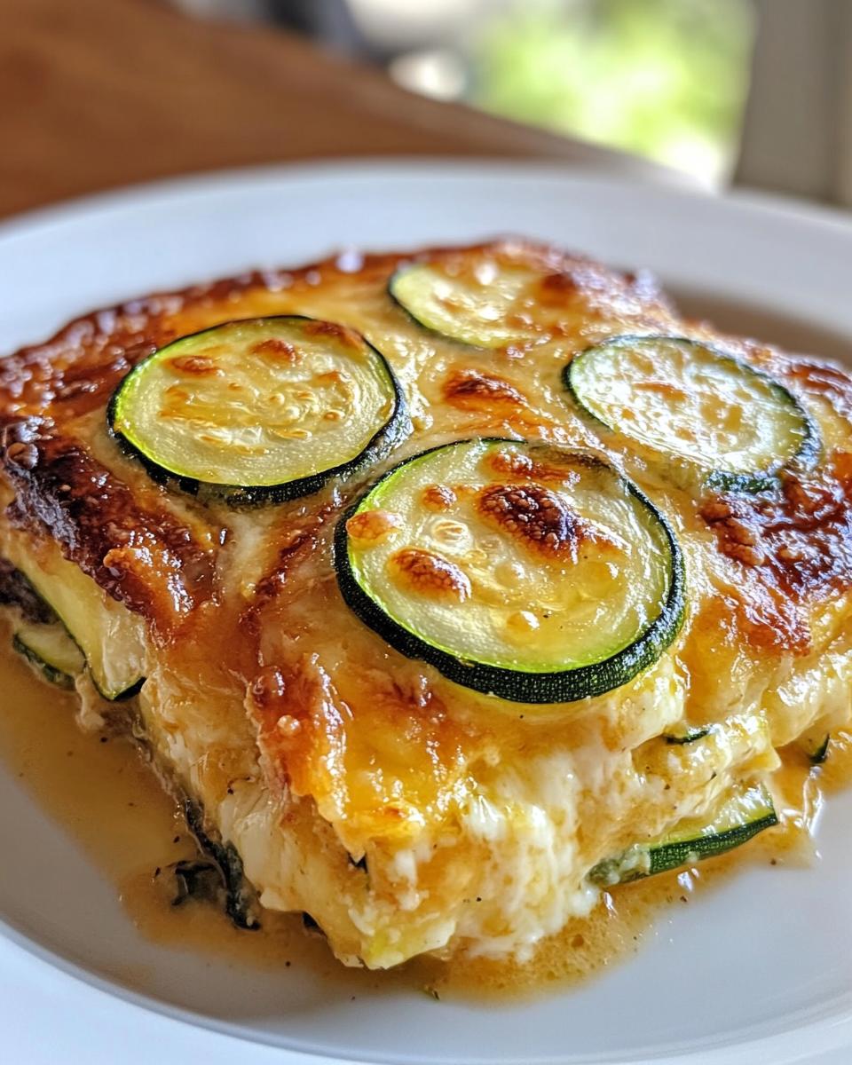 Sugar Free Zucchini Casserole - detail 1