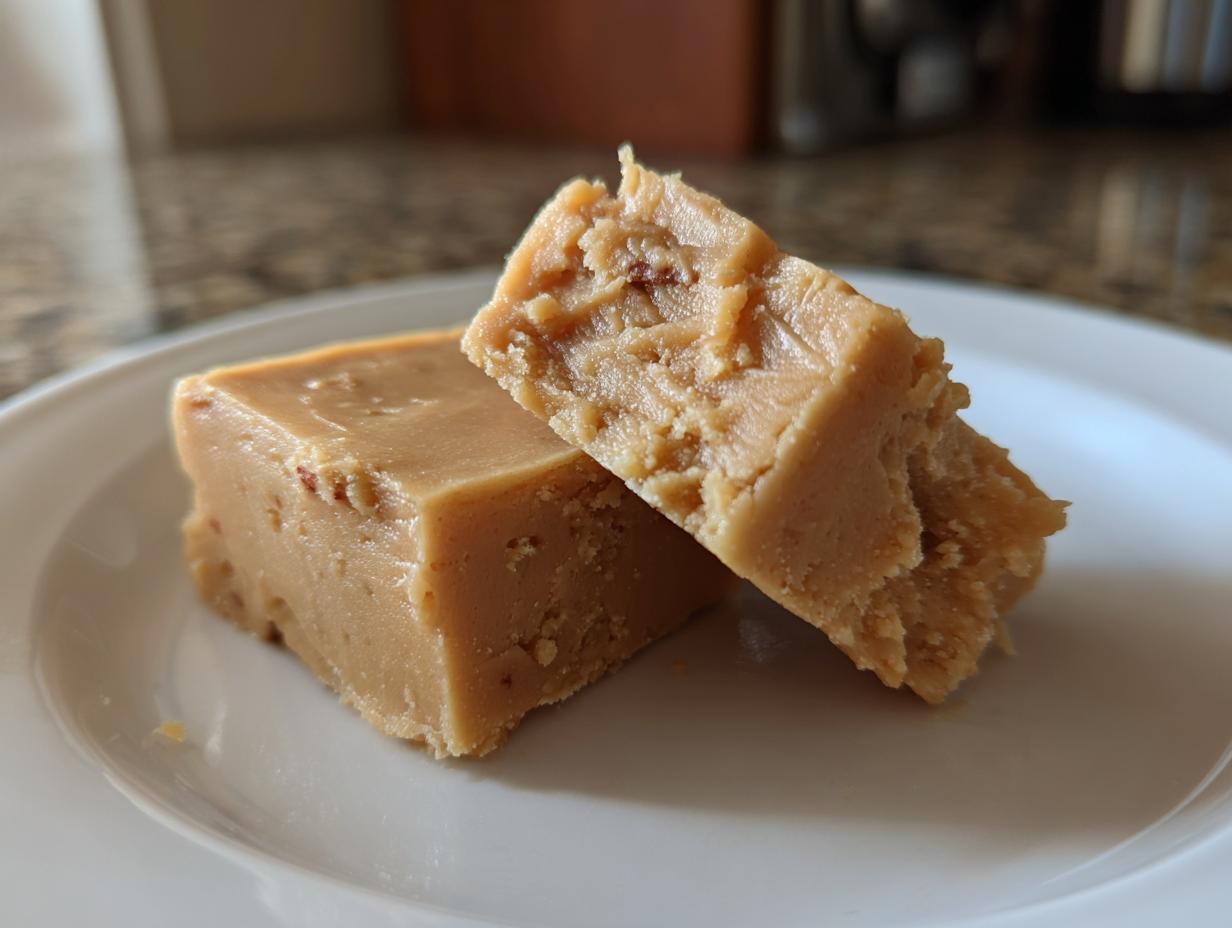4 Ingredient Sugar Free Peanut Butter Fudge: Irresistible & Easy