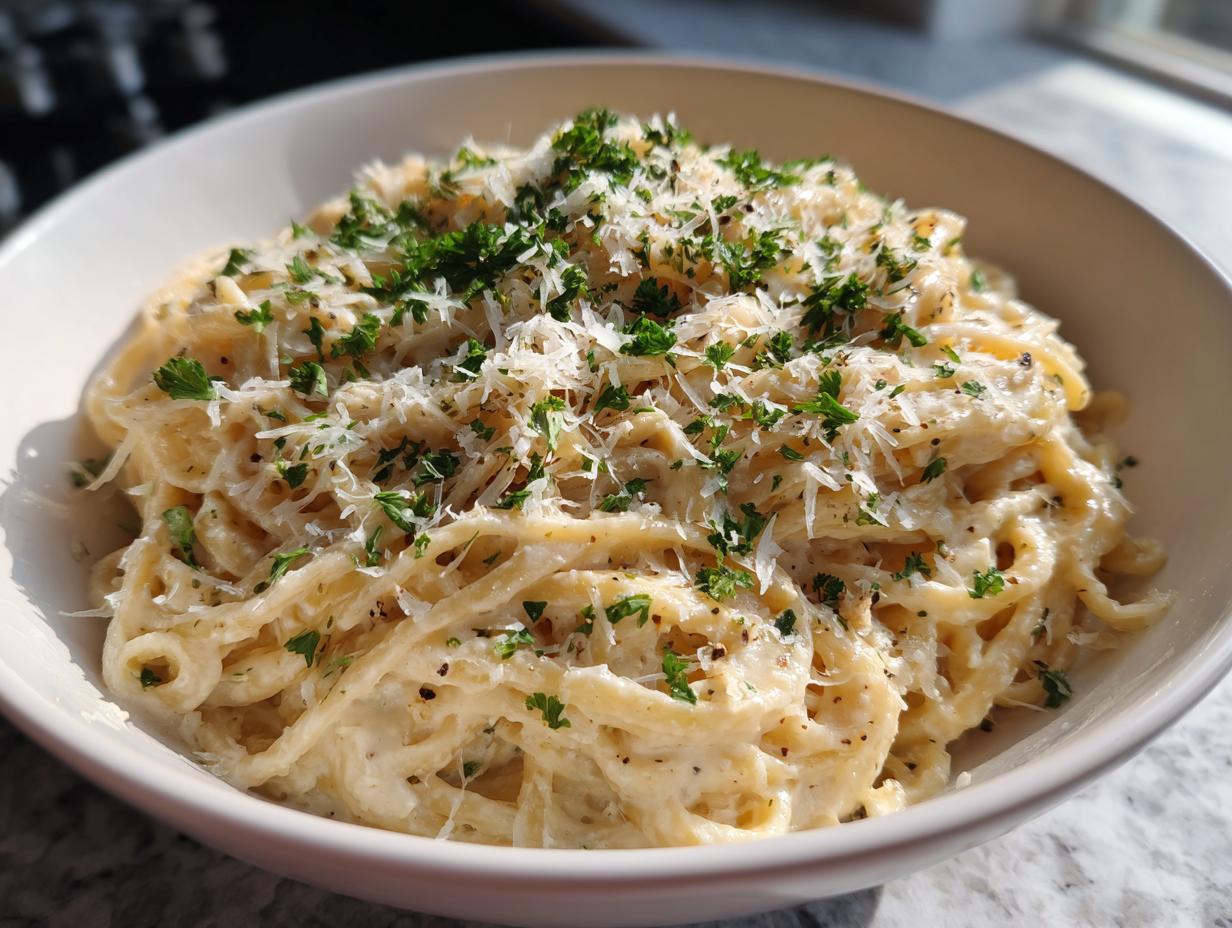 Hearts of Palm Pasta Alfredo (Low Carb) - detail 1