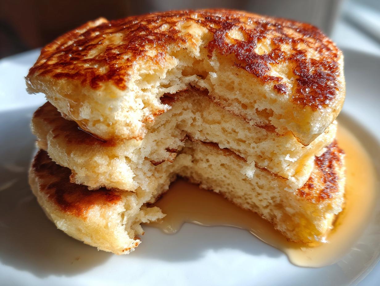 High Protein Cottage Cheese Pancakes (Low Carb) - detail 1