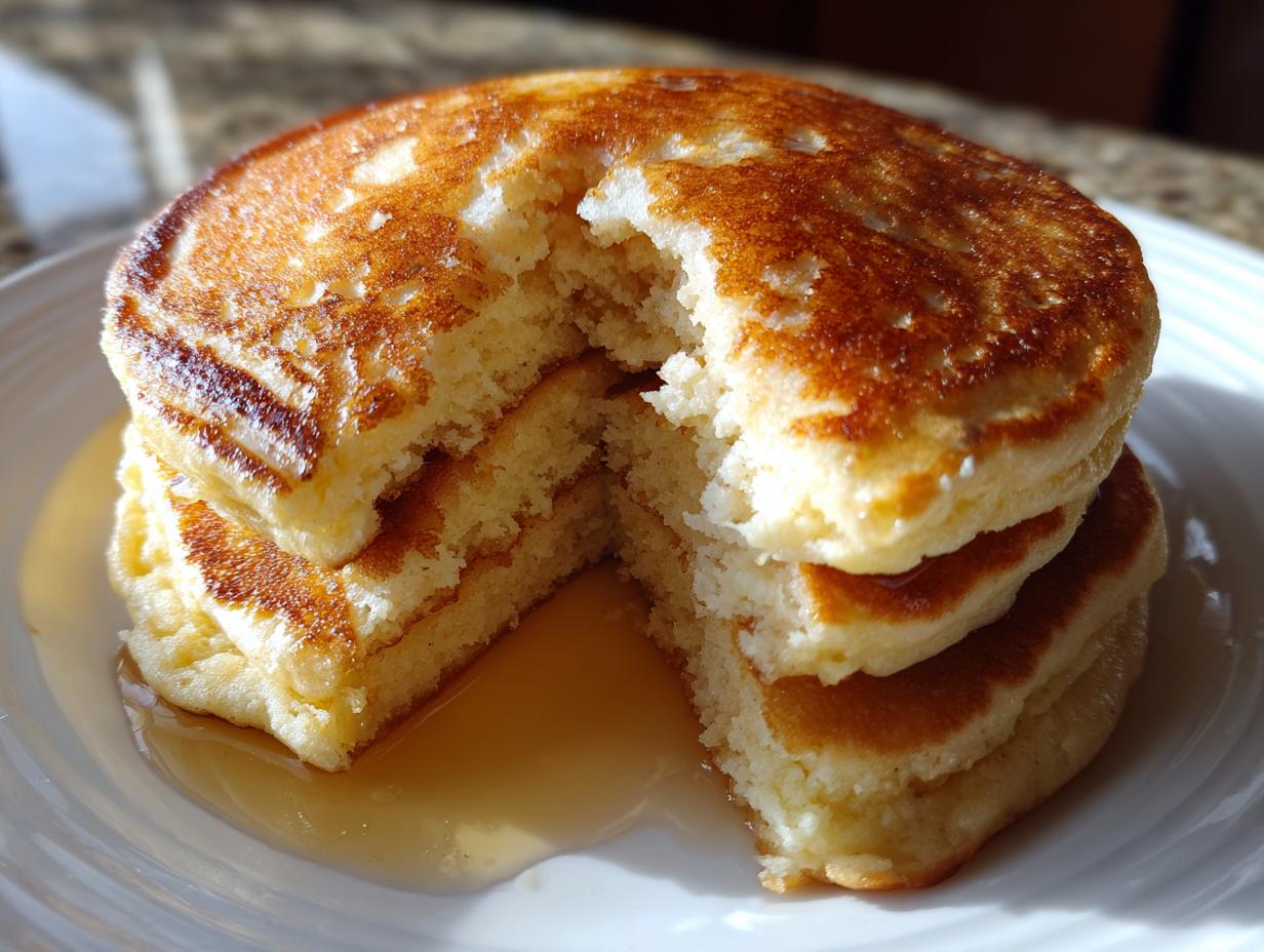 16g Protein Cottage Cheese Pancakes – Fluffy & Guilt-Free