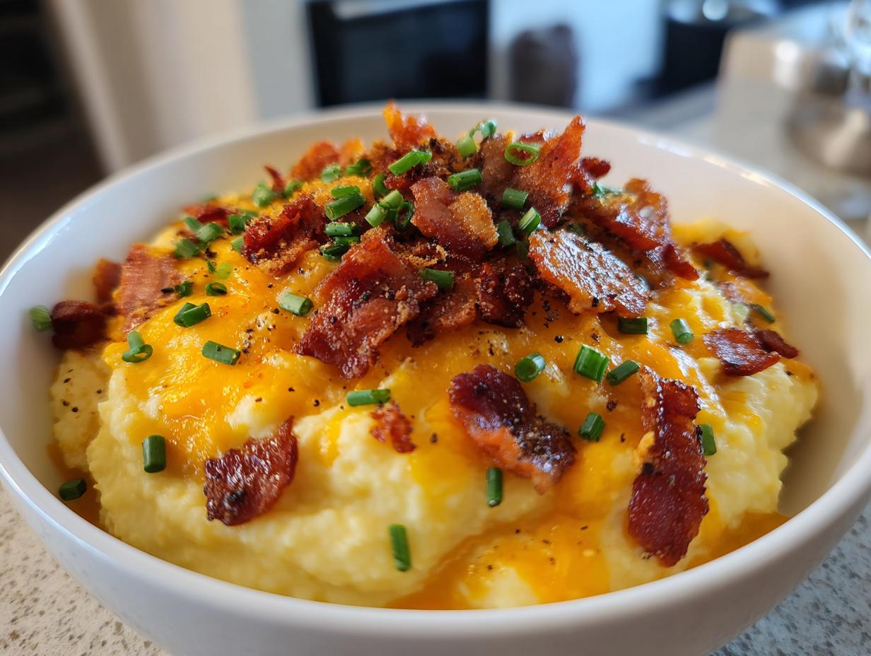 Keto Loaded Cauliflower Mash (Potato Swap) - detail 1
