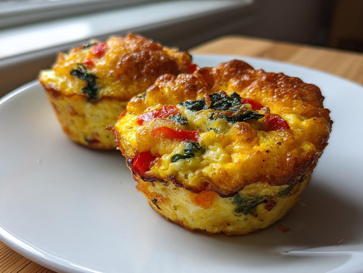 6 Protein-Packed Low Carb Breakfast Egg Muffins with Veggies