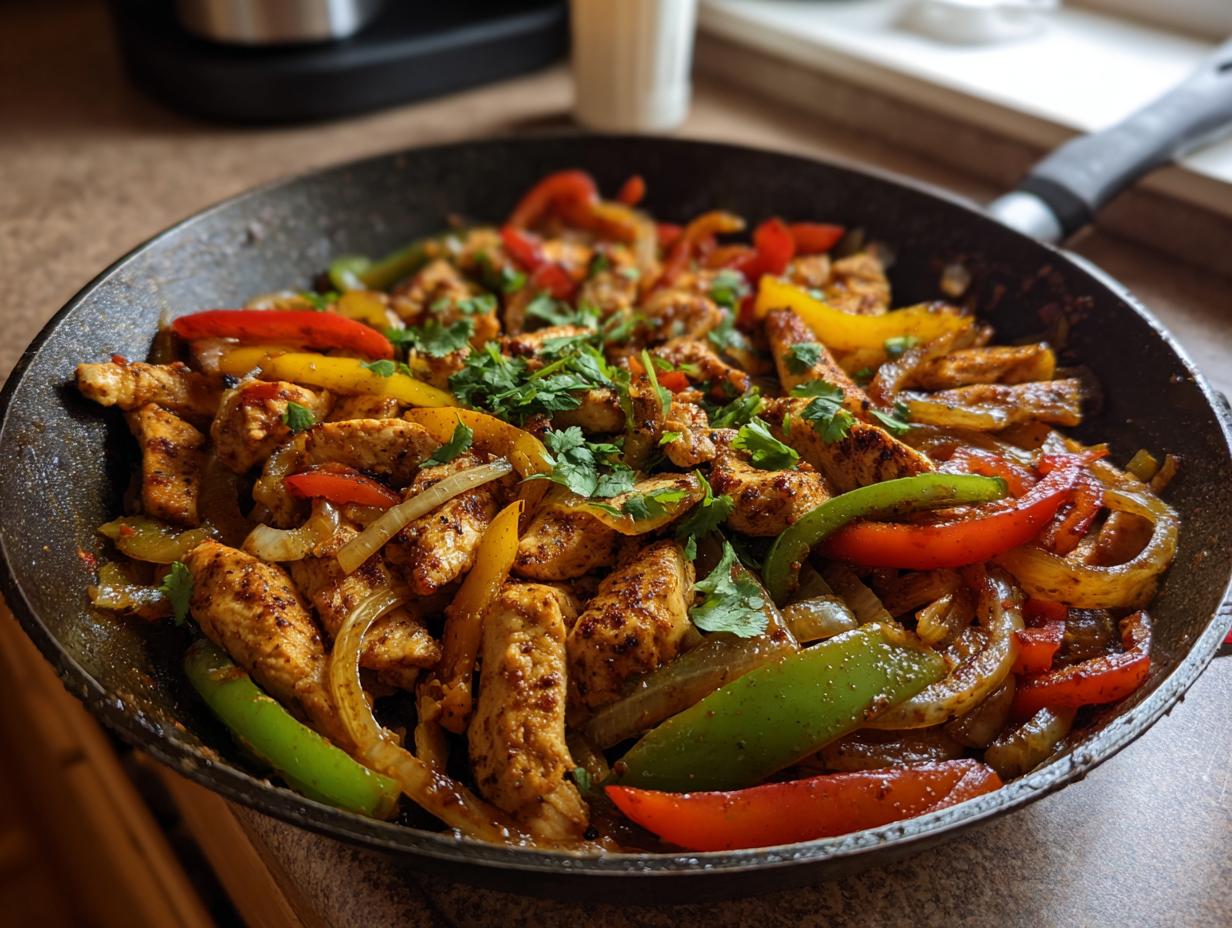 Low Carb Chicken Fajita Skillet (Tortilla Free) - detail 1