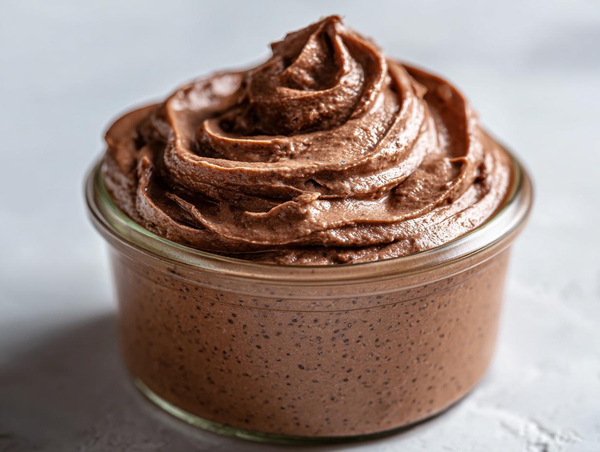 Low Carb Chocolate Peanut Butter Chia Pudding (Sugar Free)