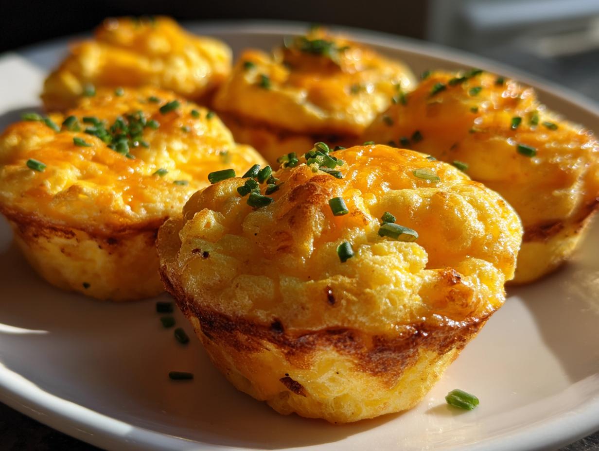 10g Protein Low Carb Cottage Cheese & Egg Breakfast Cups