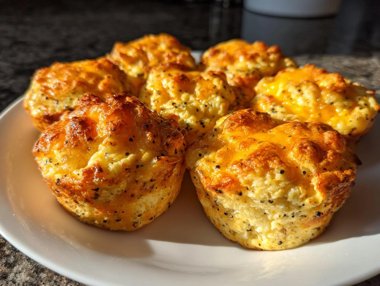 Low Carb Everything Bagel Egg Bites - detail 1