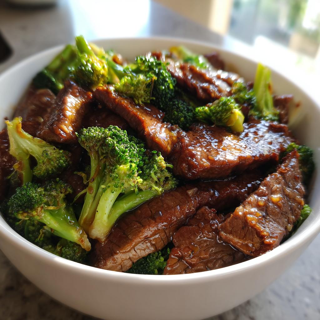 Slow Cooker Low Carb Beef and Broccoli - detail 1