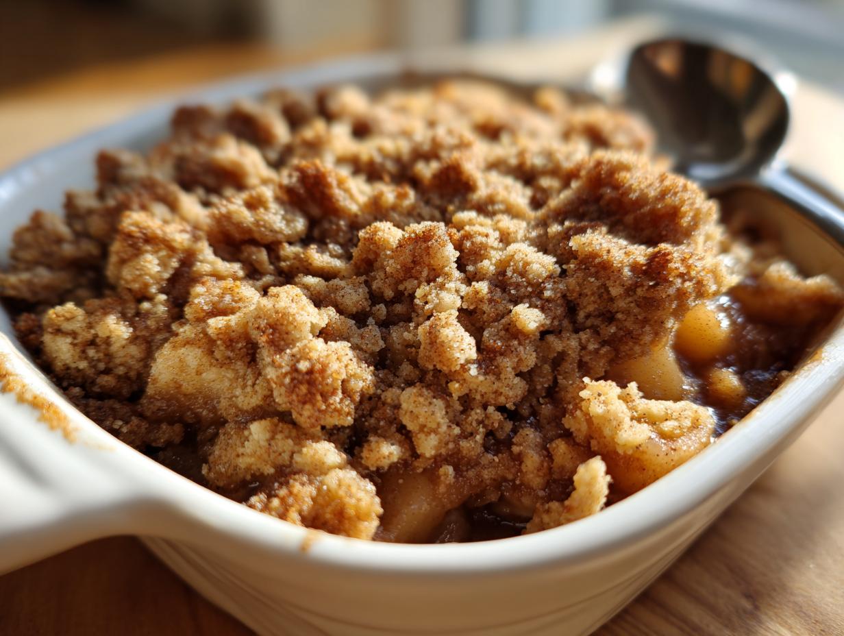 Sugar Free Apple Cinnamon Crumble: 5-Star Zucchini Magic