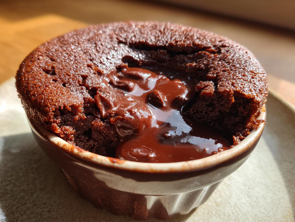Best Sugar Free Chocolate Lava Cake for Two in 15 Minutes – Keto