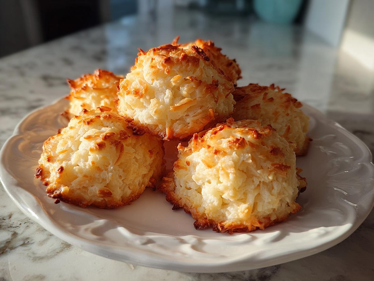 Sugar Free Coconut Macaroons (Low Carb) - detail 1