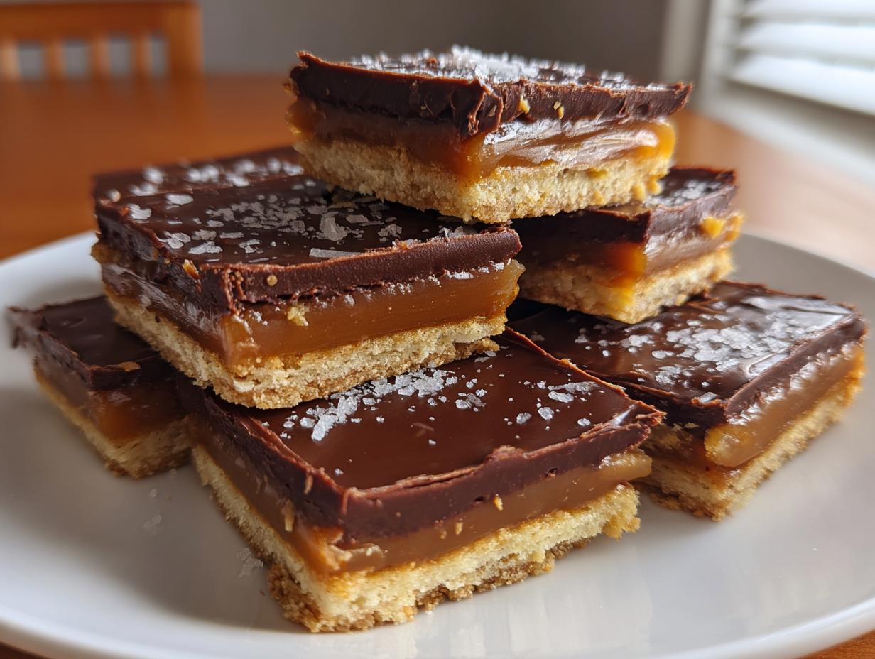 5-Ingredient Sugar Free Copycat Twix Bars That Taste Amazing
