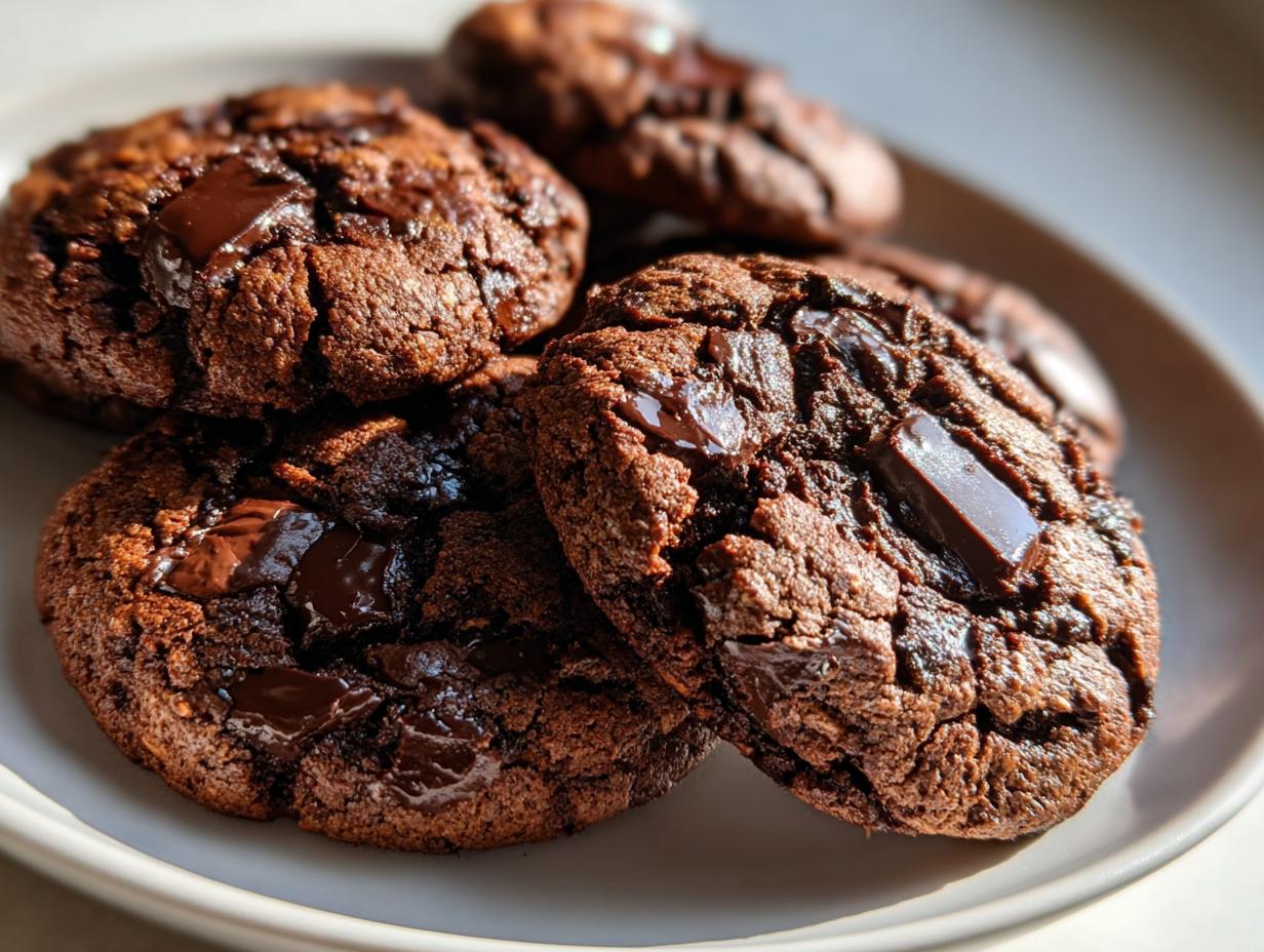 27 Irresistible Sugar Free Double Chocolate Chunk Cookies (Keto)