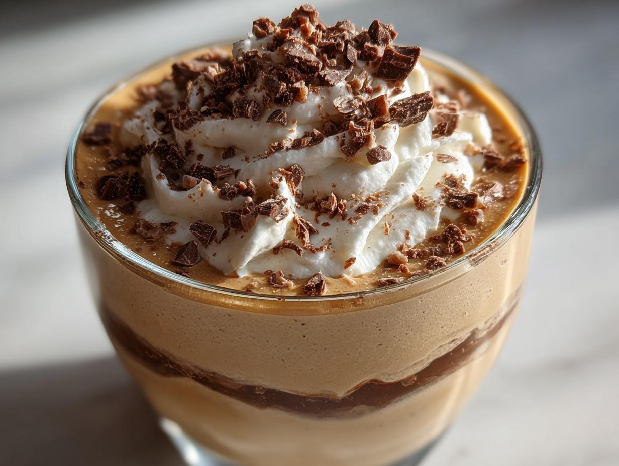 Dreamy Sugar Free Peanut Butter Mousse Parfaits in 15 Minutes