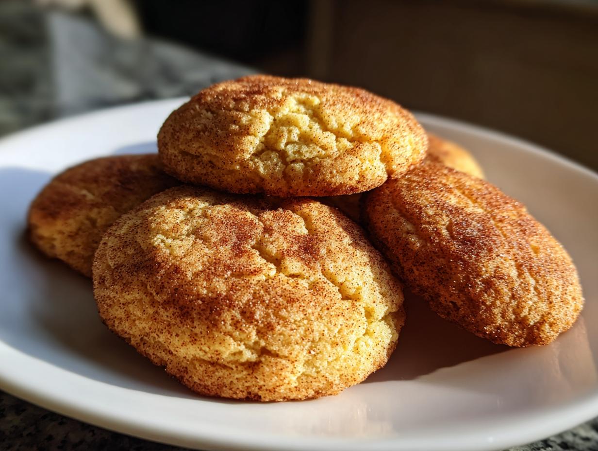 Sugar Free Snickerdoodle Cookies (Low Carb) - detail 1